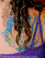 Painted back