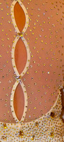 Rhinestone back.