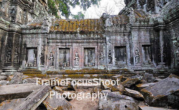 Cambodian temple, Cambodia.