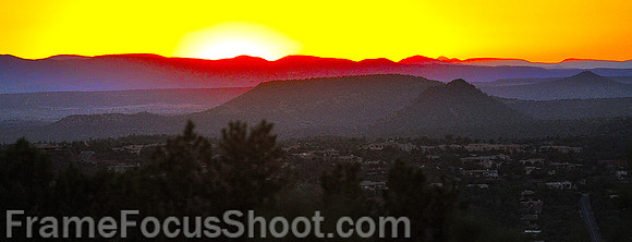 Sedona sunset.