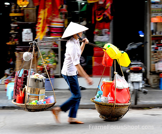 Off to Work - Vietnam