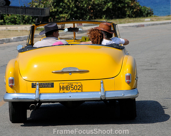 Vintage Taxi - Havana, Cuba
