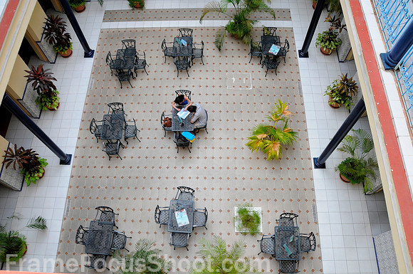 Quite court yard