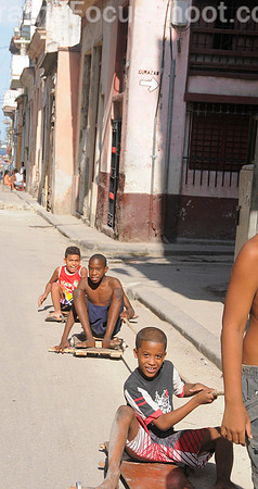 Playing in the street