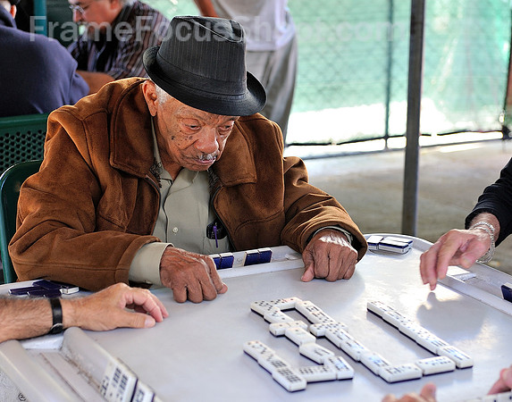 Domino player.