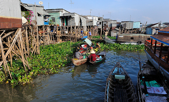Floating market - Vietmnam