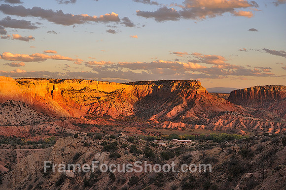 View from Ghost ranch DSanta Fe NM