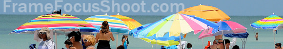 Beach umbrellas - Marco Island FL