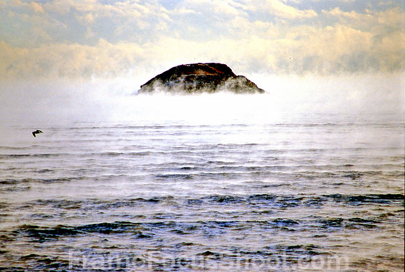 Sea smoke - Egg rock Nahant  MA