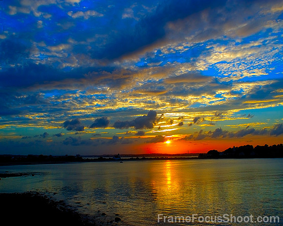 Sunset Nahant Beach - Nhant MA