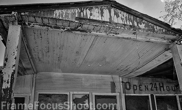 Old roof.