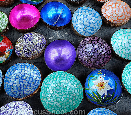 Decorative boxes.