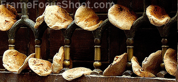 Fresh baked bread.