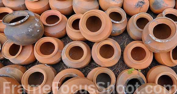 Pot factory.