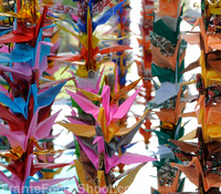 A thousand cranes.